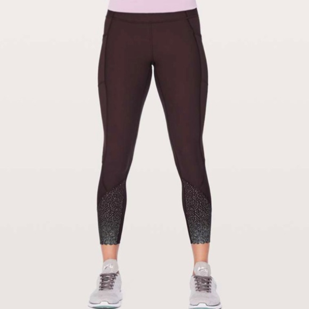 Lululemon Tight Stuff Tight II black cherry 6